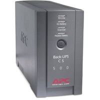 APC BK500BLK UPS Battery Backup System Tower Black 8hr Recharge Surge-Protected