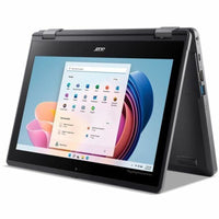 Acer NX.VZ0AA.007 TravelMate B3 Spin Touchscreen Notebook 11.6" N100 128GB SSD