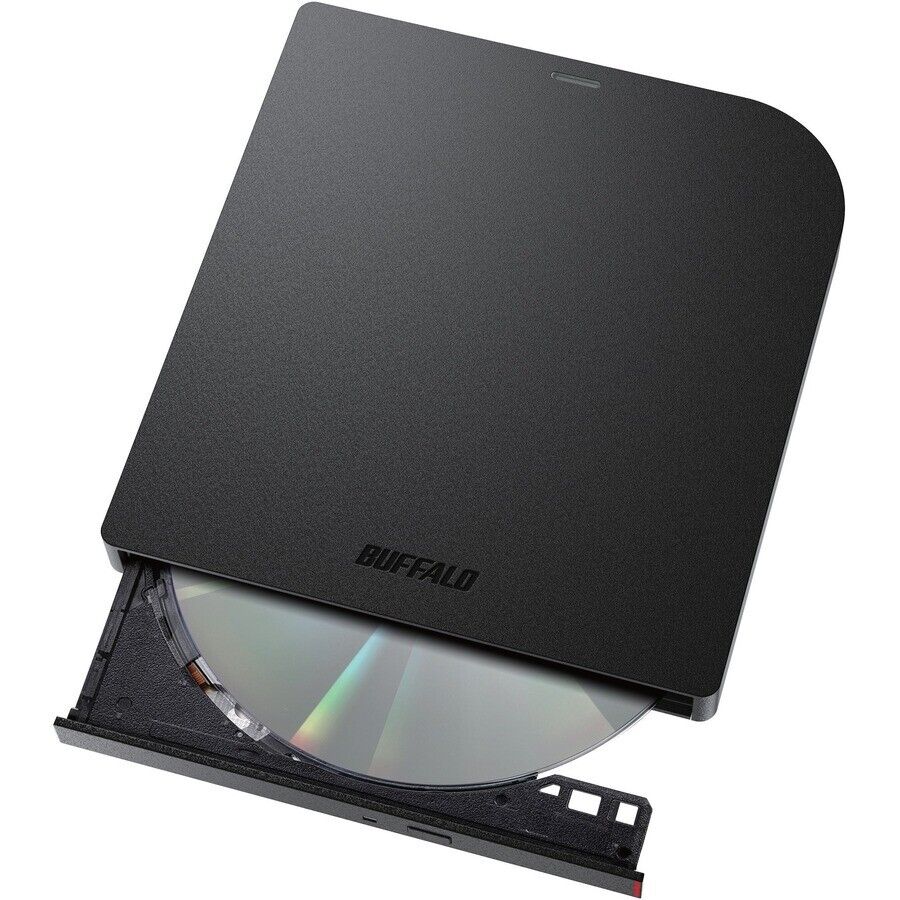 Buffalo DVSM-PUV8U3B-TAA Portable 8x DVD Writer DVD-RAM/?R/?RW Optical Drive