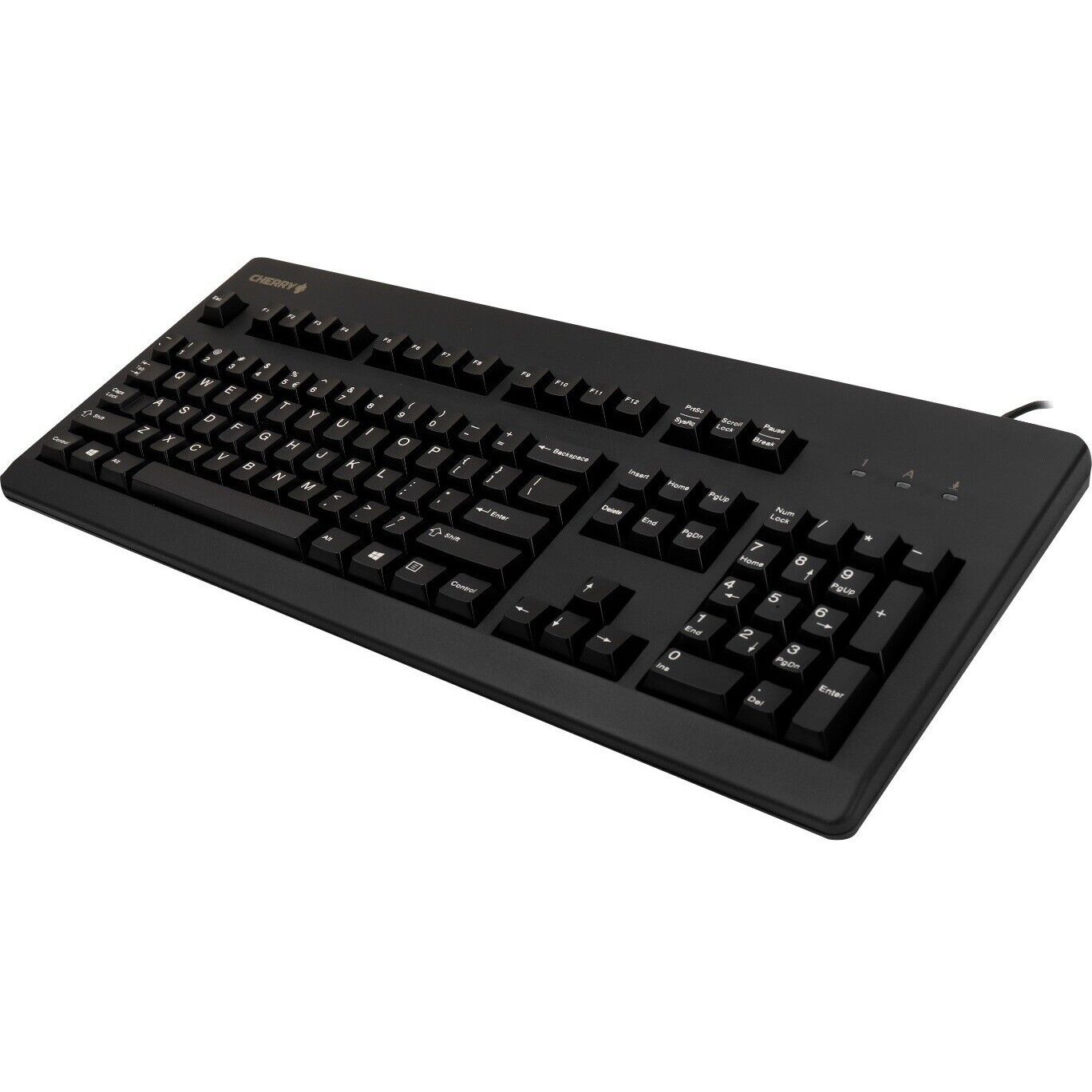 Cherry G80-3000LSCEU-2 G80-3000 Full Size PS2 MX Black Keyboard Gold Crosspoint