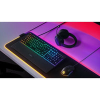 Steelseries 64795 APEX 3 RGB USB Gaming Keyboard Magnetic WristRest Water Resist