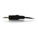 C2G 40413 6FT (72") Stereo Audio Male Male Analog AUX 3.5mm BLACK Cord Cable