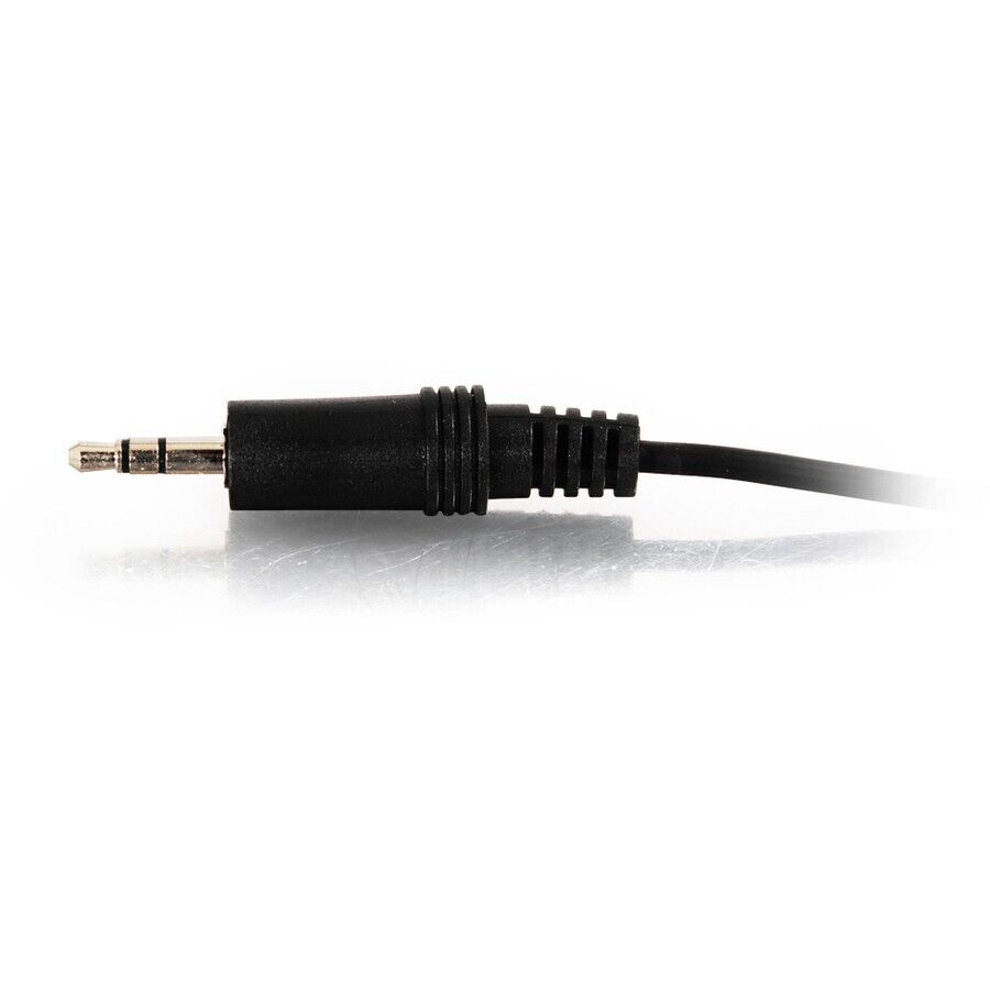 C2G 40413 6FT (72") Stereo Audio Male Male Analog AUX 3.5mm BLACK Cord Cable