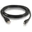 C2G 27005 6FT (72") USB-A to USB-Mini-B Male Male BLACK Cable