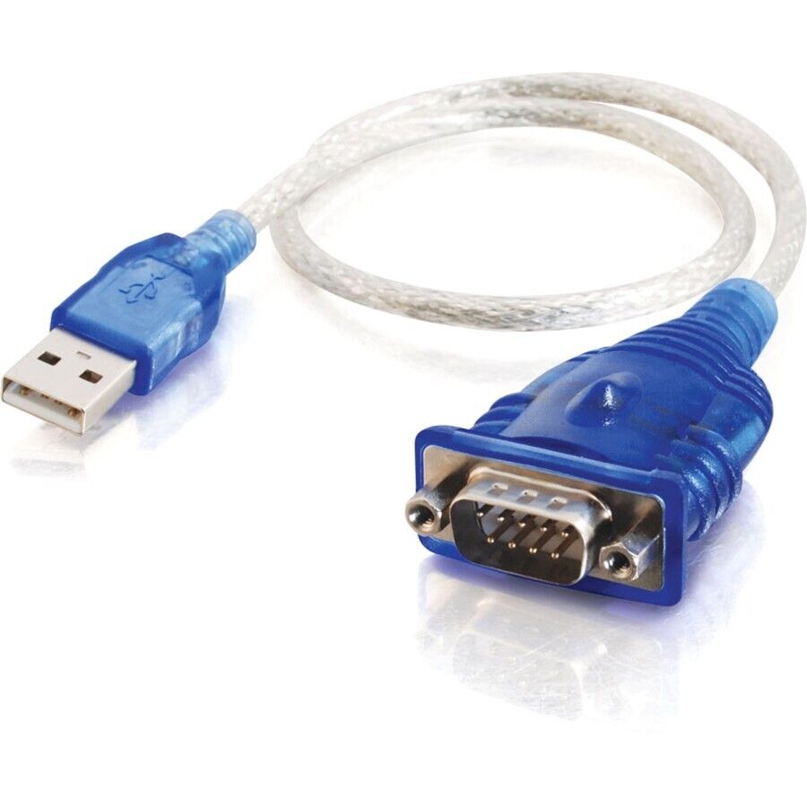 C2G 26886 18IN (1.5FT) USB to DB9 Serial RS232 Cable for PC Modem PDA Camera