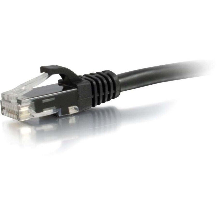 C2G 00953 6IN (6") CAT6 Snagless Black RJ45 Slim Network Ethernet Patch Cable