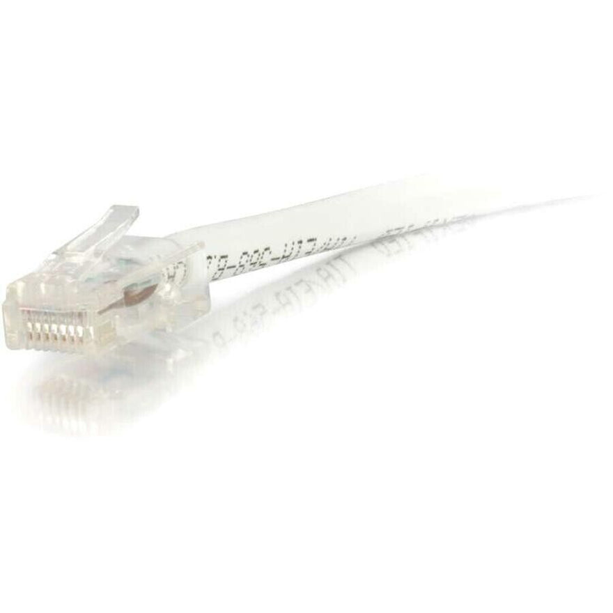 C2G 04232 1FT (12") CAT6 Non-Booted WHITE RJ45 UTP Network Ethernet Patch Cable