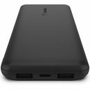 Belkin BPB011BTBK 10000mAh Power Bank USB-A UCB-C Black Portable Phone Charger