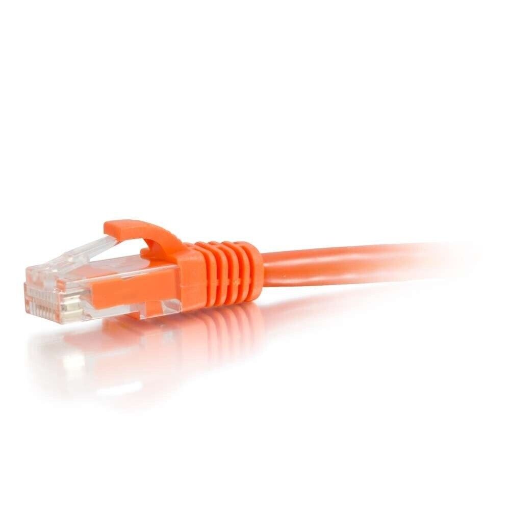 C2G 27811 3FT (36") CAT6 Snagless Gigabit ORANGE RJ45 UTP Network Ethernet Cable