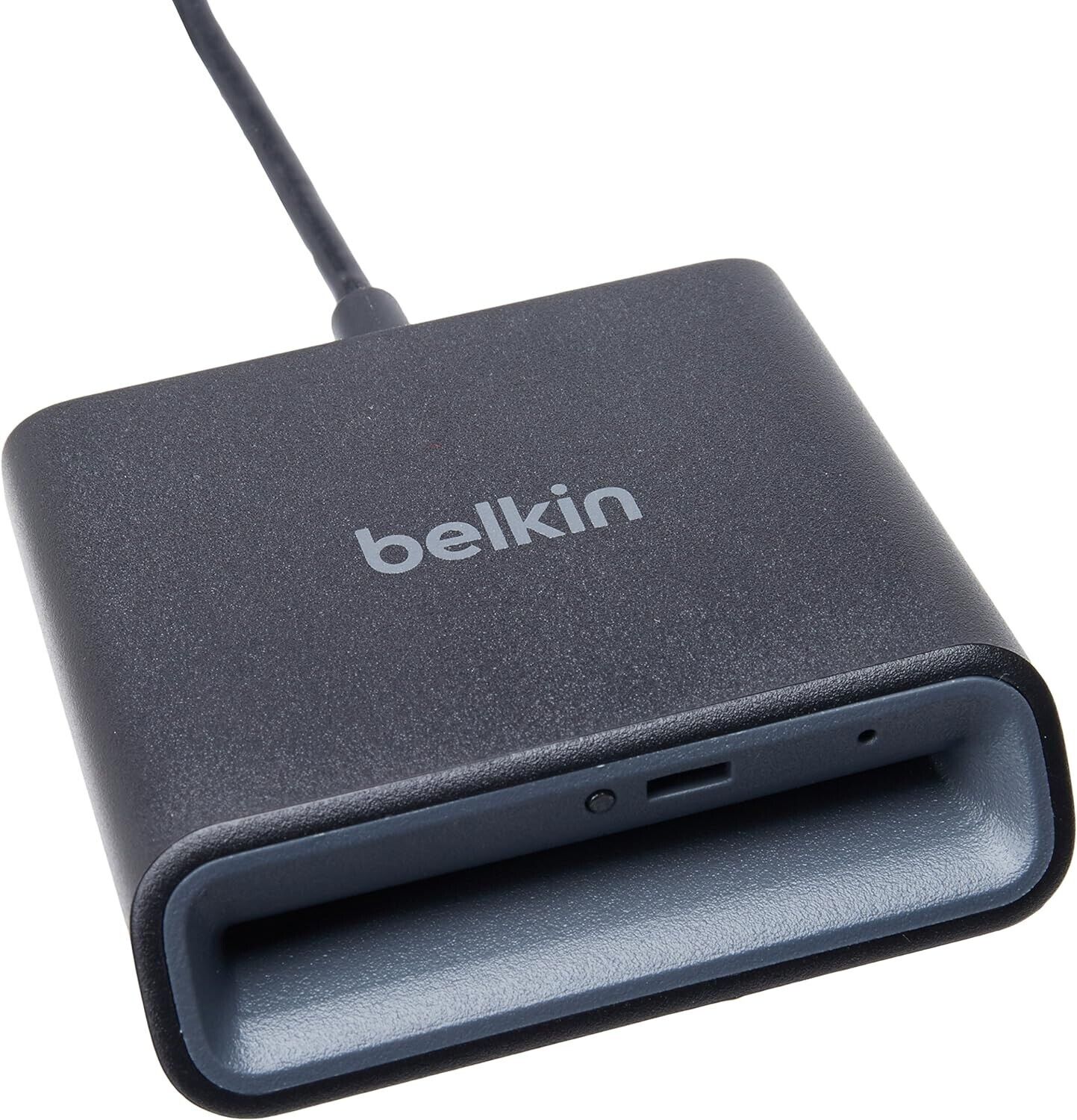 Belkin F1DN005U USB Cybersecurity Smart Card Reader with CAC Port Color Chip LED