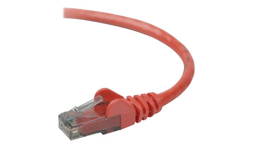 Belkin A3L980-05-RED-S 5FT CAT6 Snagless RED UTP RJ45 Ethernet Patch Cable