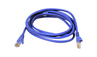 Belkin A3L980-06IN-BLS 6IN (6") CAT6 Snagless BLUE UTP RJ45 Ethernet Patch Cable