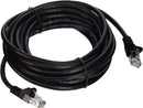 Belkin A3L791-15-BLK-S 15FT CAT5E Snagless BLACK UTP RJ45 Ethernet Patch Cable