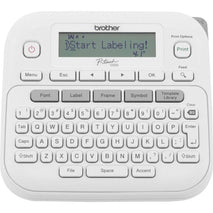 Brother PTD220 Home Office Portable Desktop Label Maker QWERTY use AAA Battery