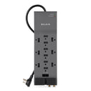 Belkin BE112234-08 12 Outlet Power Surge Protector TEL COAX RJ45 8' Cord 3780J