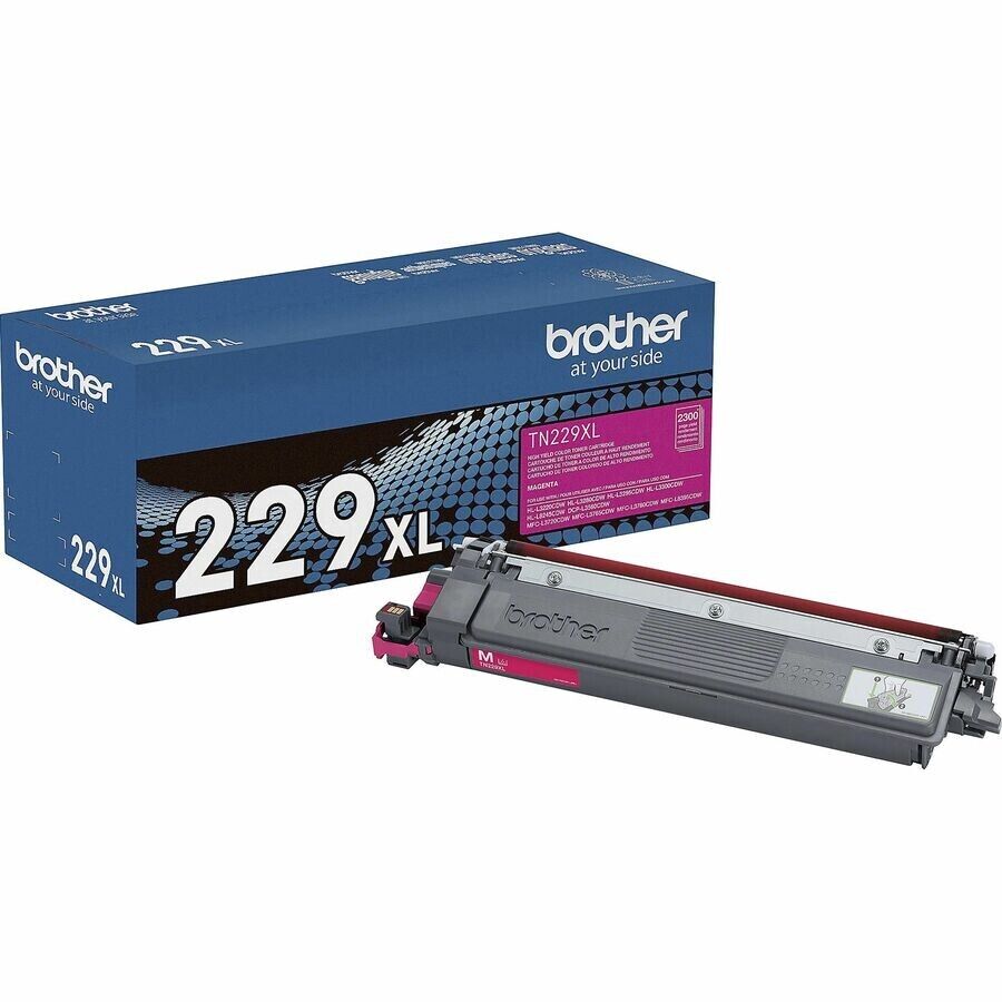 Brother TN229XLM High Yield MAGENTA Laser Toner up to 2300 Pages Single Pack