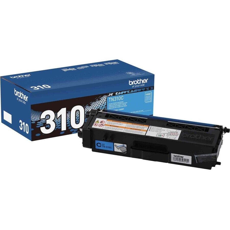 Brother TN310C Standard Yield CYAN Laser Toner Cartridge up to 1500 Pages