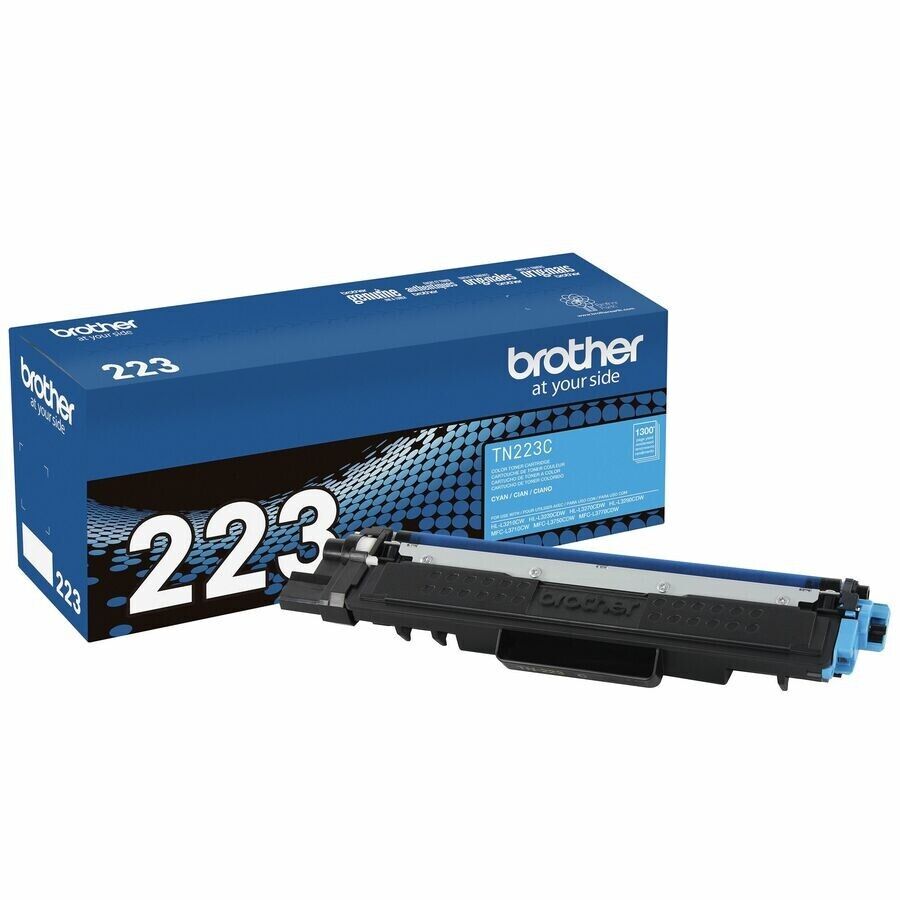 Brother TN223C Standard Yield CYAN Laser Toner Cartridge up to 1300 Pages