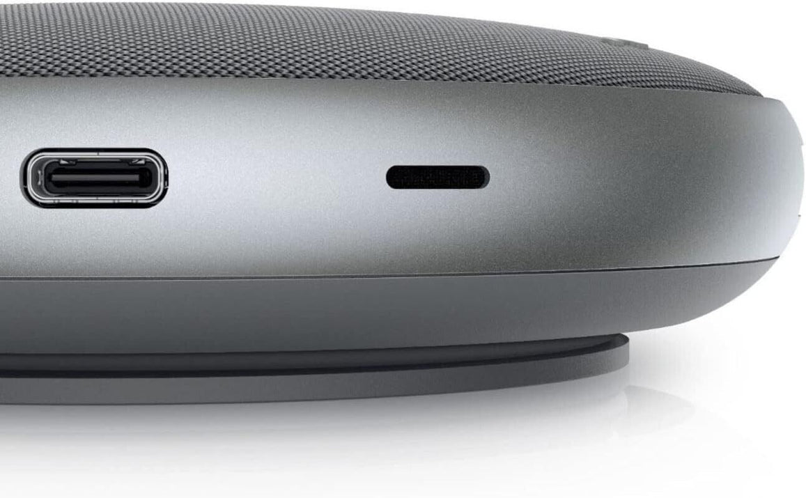 Dell DELL-MH3021P Mobile Speakerphone TEAM Omni-MIC USB-C USB-A Vol +/- Mute