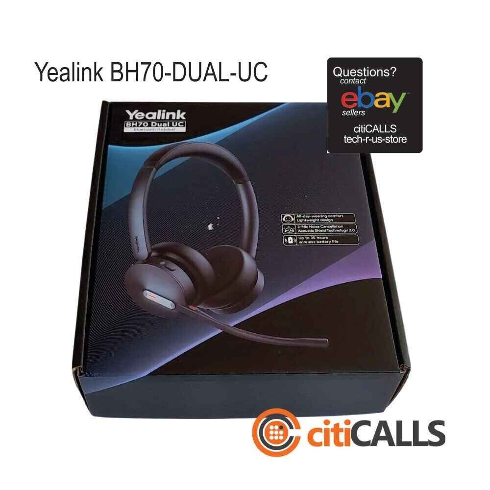 Yealink BH70-DUAL-UC-USB-C 1208668 Stereo All Day Wireless Bluetooth Headset