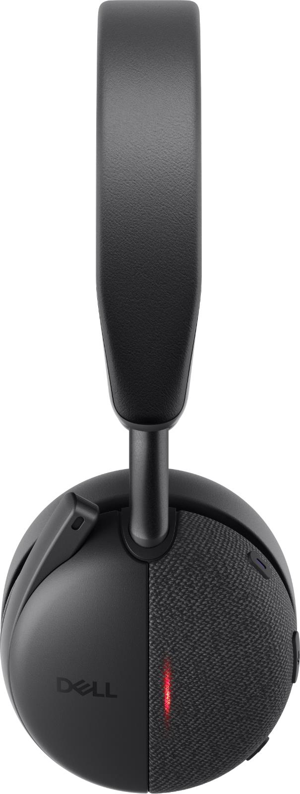 Dell WL5024-DDAO Wireless PRO Headset TEAMS Google Stereo Noise Cancel MIC BLACK