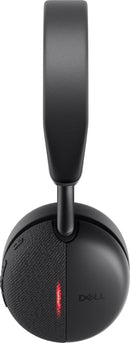 Dell WL5024-DDAO Wireless PRO Headset TEAMS Google Stereo Noise Cancel MIC BLACK