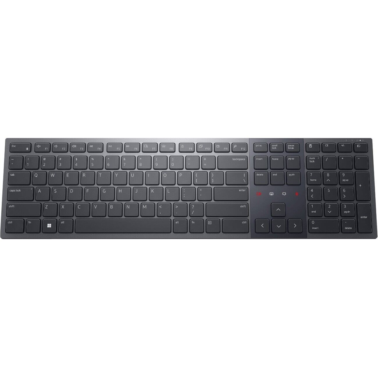 Dell KB900-GR-US Wireless Bluetooth Multimedia Desktop Keyboard USB Graphite