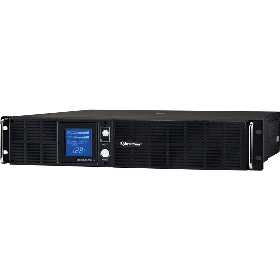 CyberPower OR1500LCDRTXL2U 8 Outlets Smart APP LCD UPS System 1500VA 1125W 2U RK