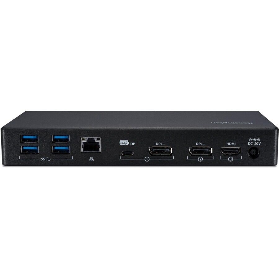 Kensington K33575NA SB4855P Docking Station 4K USB-A/C Giga Ethernet DP HDMI