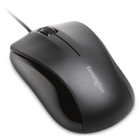 Kensington K72110WW Wired 3-Button Mouse for Life Quiet Click 1000 dpi Optical