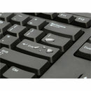 Kensington K64370A 104-Key Keyboard for Life Metal Back USB Spill Resistant