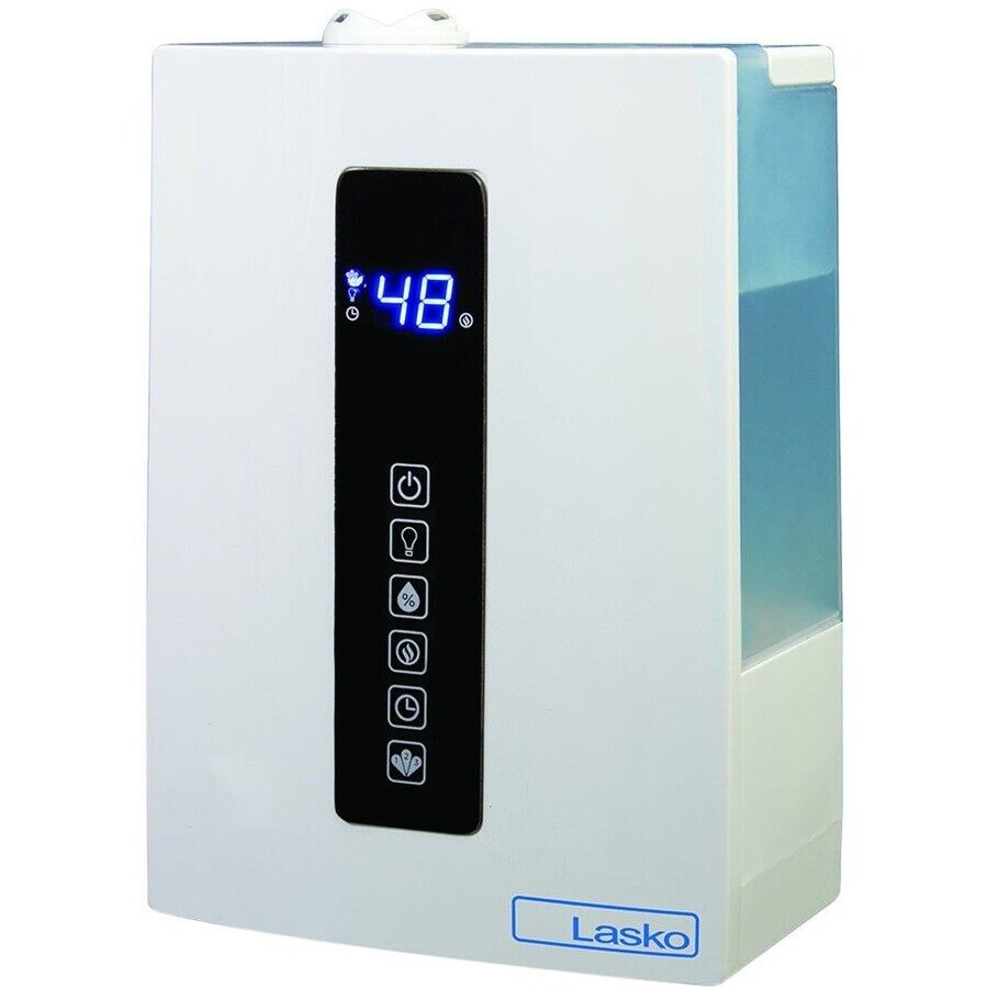 Lasko UH300 14" Ultrasonic Warm Cool Mist Humidifier Quiet Tower Auto OFF LED
