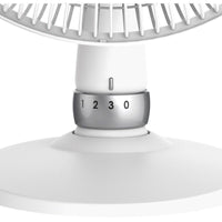 Lasko D12225 18"x14" Table Fan Oscilatting Tilt Quiet 3 Speed Carry Small WHITE