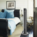 Lasko T48314 42.5" TOwer Floor Fan 3 Speed Timer Night Mode Oscillating BLACK