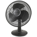 Lasko 2017 12" 3 Speed Oscillating TIle Desk Fan Quiet Easy Grip Portable BLACK