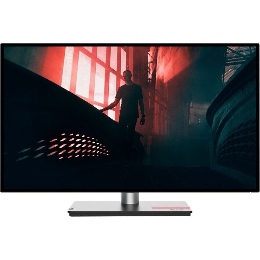 Lenovo 63A2GAR1US 27" ThinkVision P27q-30 WQHD LCD LED Monitor HDMI DP USB HUB