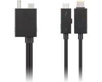 Lenovo 4X91K16970 24" Thunderbolt-4 to USB-C Splitter Cable Adapter Black