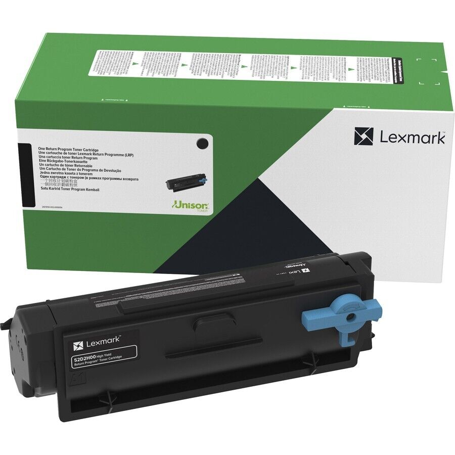 Lexmark B341H00 Unison High Yield Laser Toner BLACK Cartridge 3K Pgs B3340 M3442