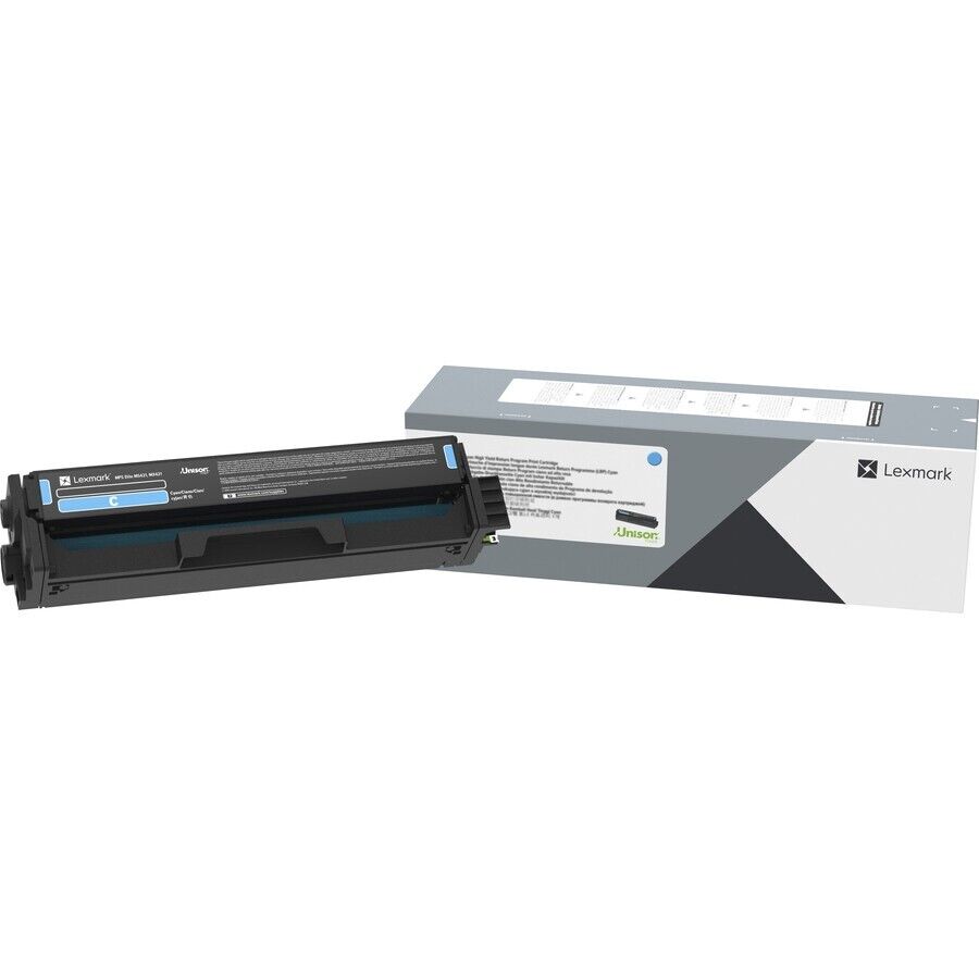 Lexmark C3210C0 Unison Standard Yield Laser Toner CYAN Cartridge 1.5K 322x 332x