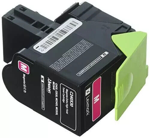 Lexmark C240X30 Unison Extra High Yield Laser Toner MAGENTA Cartridge 3500 Pages