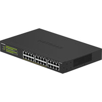 Netgear GS324P-100NAS 24 Port Gigabit Ethernet Unmanaged Switch w 16 PoE+ 190W