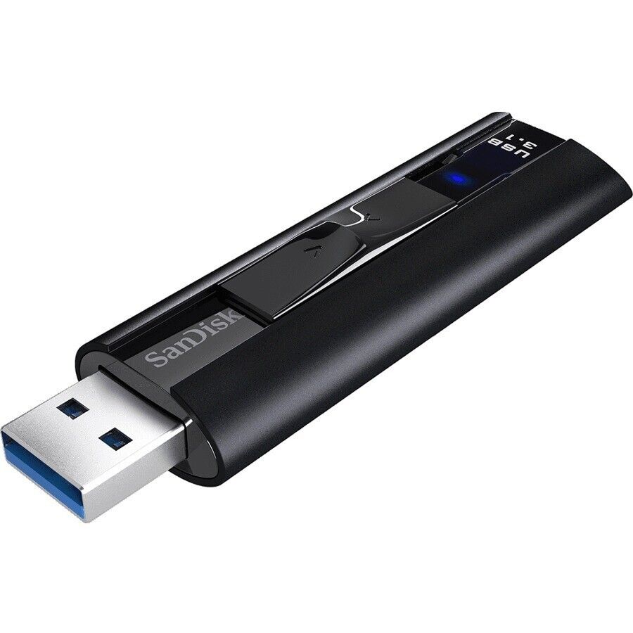 SanDisk SDCZ880-128G-A46 Extreme PRO USB 3.1 Flash Drive 128GB 420mb Read BLACK