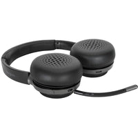 Targus AEH104TT Wireless Bluetooth Stereo Comfortable Headset 3.5mm USB-A BLACK