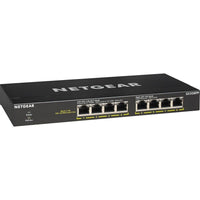 Netgear GS308PP-100NAS 8 Port Gigabit Ethernet SOHO PoE+ Unmanaged Switch 83W