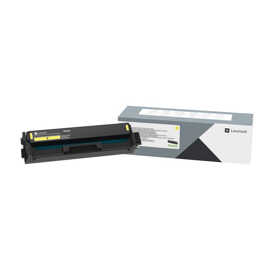 Lexmark 20N10Y0 Original Laser Toner YELLOW Cartridge 1500 Pages