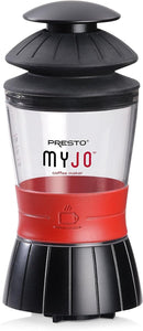 Presto 02835 MyJo Single Cup Coffee Compact Convenient Travel Easy to Clean