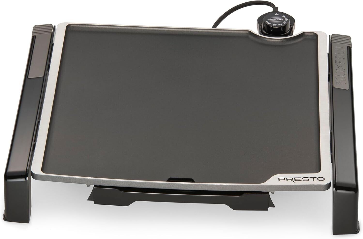Presto 07071 Family Size Electric Tilt-n-Fold Griddle 184 Sq Inch Cooking Area