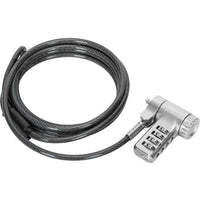 Targus ASP96GLX-S 6.5FT DEFCON 4-Digit T-Bar Combination Steel Lock Resettable