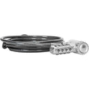 Targus ASP96GLX-S 6.5FT DEFCON 4-Digit T-Bar Combination Steel Lock Resettable