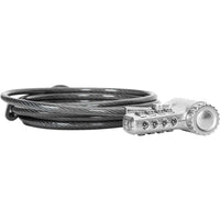 Targus ASP96GLX-S 6.5FT DEFCON 4-Digit T-Bar Combination Steel Lock Resettable